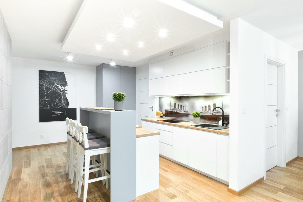 Апартаменты Apartament 27A Гдыня Экстерьер фото